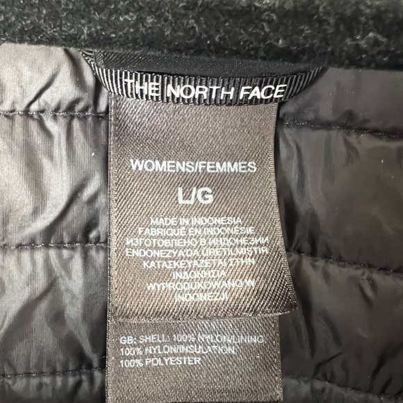 The North Face Women's Black Quilted Vest - LG - Picture 3 of 6